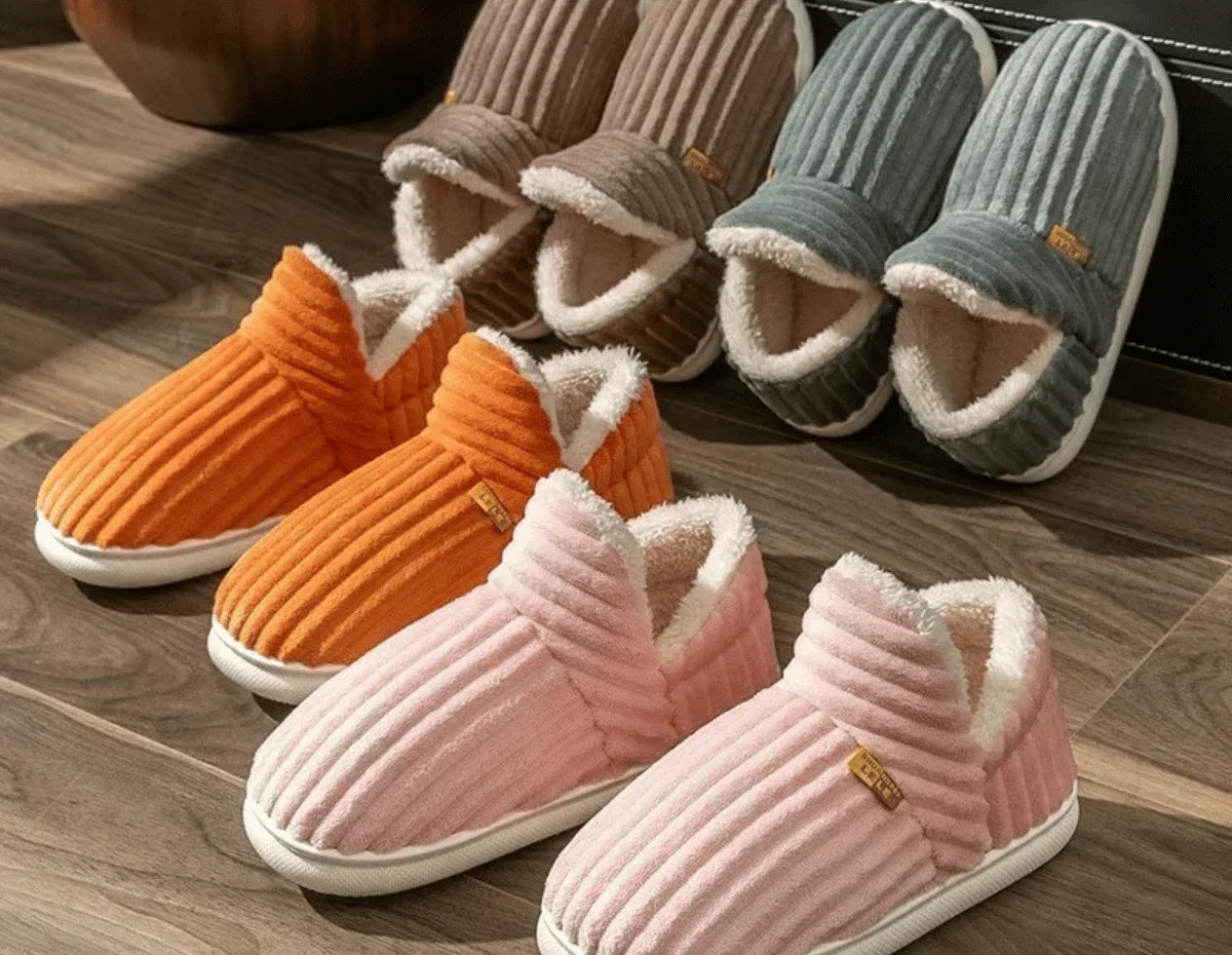 COZYSLIP - Warme Winter Pantoffels met Pluche Binnenvoering