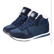 Warme binnenvoering Waterafstotend Winter, Herfst en Herfst Laarzen met rubberen zolen en versterkte hiel Kleinste Afbeelding Blauw