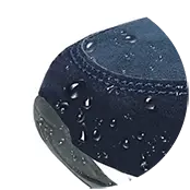waterafstotende nano-coating Winter-, herfst- en herfstlaarzen. Blauw en zwart
