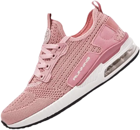 Roze Sneakair II Hardloopschoenen wit met gemakkelijk in te glijden ontwerp en elastische schoenveters voor een gemakkelijke pasvorm.