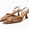 LuxeSling - Elegante Hoge Hak Slingbacks