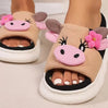 MooMoo - Dierenprint Slippers voor Dames