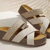 SOFTSTRIDE – Comfortabele Gevlochten Sandalen met Plateauzool