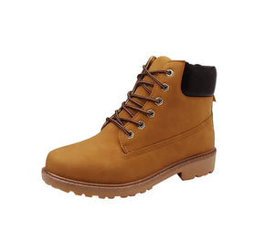 Warme binnenvoering winter-, herfst- en herfstlaarzen met waterafstotende coating en verstevigde hiel Khaki