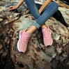 Hardloopschoenen met extra demping en elastisch ontwerp voor perfecte pasvorm Roze